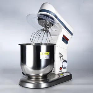 Berdiri makanan Mixer dapur logam Shell 7L 10L berdiri makanan kue baja tahan karat mangkuk mesin Mixer untuk komersial mixer