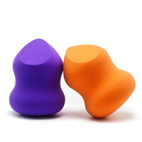 Éponge de maquillage hydrophile en forme de gourde, élastique, lavable, douce pour la peau, sans latex, pour une application parfaite de la poudre – Vente en gros usine