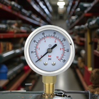 Manomètre indicateur de pression haute sensibilité de qualité industrielle pour la surveillance des pipelines de gaz naturel