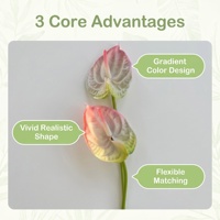 Fleur artificielle Anthurium rouge en gel souple A8 Real Touch pour les centres de table de mariage et les arrangements floraux de décoration intérieure