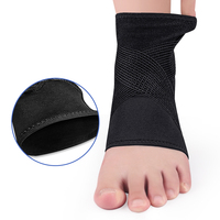 Attelle de cheville sportive fine, bande stabilisatrice, soutien respirant pour le football et la course, compression en fibre de polyester