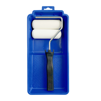 Master Epoxy DIY Paint Tools Juego de mini bandeja de rodillo de pintura de 4 pulgadas para bañera y reparación de esquinas de pared