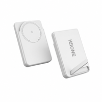 Batterie externe ultra-mince 15 mm 116 g 15 W sans fil magnétique puissant 10000 mAh 22,5 W PD à charge rapide avec support intégré NTC Cx137
