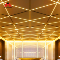 Plafond en aluminium sur mesure pour la décoration intérieure ignifuge, imperméable et décorative, pour la maison, les restaurants, l'extérieur, Alumtimes