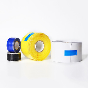 Electrical Tape Silicone Rubber Self Adhesive Flame Retardant Waterproof 0.7mm White Yellow Black Blue Double Sided - Product Image 3