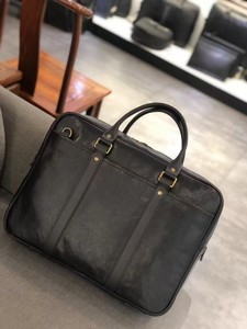 Maletín de Cuero Encerado Clásico Moderno con Logotipo Personalizado, para Oficina, Portátil, para Hombre, Venta al Por Mayor en Europa, Londres - Product Image 4