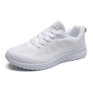 Scarpe vulcanizzate da passeggio in Mesh traspirante alla moda scarpe sportive bianche da donna Tennis da donna scarpe da Fitness - Product Image 6