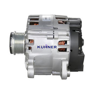 Alternateur compatible pour VW TOUAREG 3.0 V6 TDI Diesel (KW: 165, HP: 225) du 06-2010 au 03-2018 VALEO 553626RIV NEW - Product Image 2