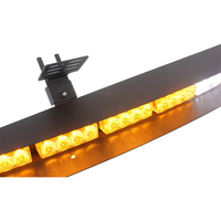 YUANHAO - Luces de Emergencia para Visera de Coche de 1 W, Lente de PC, Luz de Advertencia LED de Alta Potencia, Barra de Luces LED Estroboscópicas para Interior de Coche