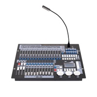 Console de contrôle d'éclairage de scène professionnelle SP DMX1024 avec écran LCD et mélangeur 1024 DMX, livrée avec flight case