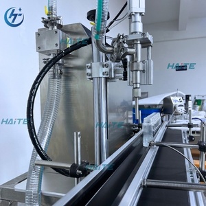 HAITE Automatic Pneumatic Conveyor Sauce Paste High Viscosity Fluid Filling Machine Gear <b>Pump</b> 316L Filling Machine - Product Image 6