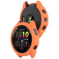 Casing Pelindung Layar Garmin Forerunner 265 265S Jam Tangan Pintar Plastik Antilembap TPU Penutup Pelindung Anti Gores Cangkang Bumper