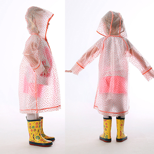 Custom Printed Cartoon Cute Waterproof <strong>Rain</strong> Jacket Children <strong>Kids</strong> Soft TPU Odorless Rainwear Hooded <strong>Rain</strong> <strong>Coats</strong> for Outdoor Travel - Product Image 4