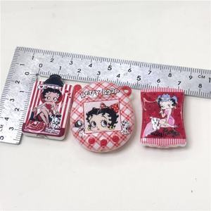 Cuentas Acrílicas de Dibujos Animados con Estampado de <span class=keywords><strong>Betty</strong></span>, Accesorios para Bolígrafos, Cadenas para Teléfono, Llaveros, Adornos para Bolsos, Materiales para Joyería Hecha a Mano - Product Image 4