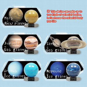 Giocattolo Educativo del Sistema Solare in Argilla Colorata, Kit Fai-da-Te per l'Insegnamento dei Pianeti per Bambini - Product Image 6