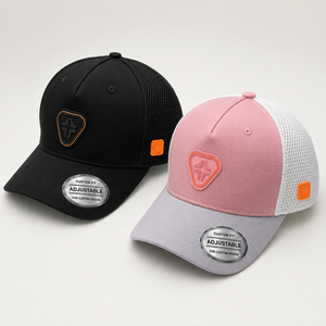 Gorras Trucker Personalizadas al por Mayor con Logotipo, 5 Paneles, Malla de Sarga, Bordadas, con Parches, Impresión Personalizada, Cierre Ajustable - Product Image 2