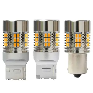 1156 Lenk lampe grenz überschreitend gleiche LED-Auto lampe gelbes Licht T20/S25 Dekodierung Lenk lampe 28W Anti-Stroboskop