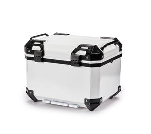 Maleta Trasera para Motocicleta de 45L con Respaldo y Forro, Pintada de Blanco, Directo de Fábrica - Product Image 6