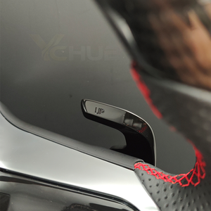 Volant personnalisé en cuir Lenkard et fibre de carbone pour Mercedes BENZ W206 X167 Classe G W464 C257 GLA CLA35 CLS <span class=keywords><strong>53</strong></span> G63 GLS63 AMG - Product Image 4