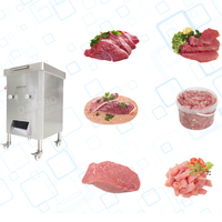 Déchiqueteuse de viande fraîche robuste DRB-RS180, machine à trancher la viande fraîche de porc, de bœuf et de poulet pour usage commercial, à vendre
