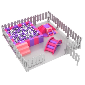 อุปกรณ์สำหรับห้องฝึกประสาทสัมผัสสำหรับเด็กสนามเด็กเล่นแบบนุ่มใ<span class=keywords><strong>น</strong></span>ร่มโครงสร้างปี<span class=keywords><strong>น</strong></span>เขาที่มีสีสั<span class=keywords><strong>น</strong></span> - Product Image 5