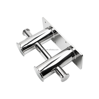 Accessoires de yacht au design moderne, best-seller, bollard double croisé robuste en acier inoxydable 316 pour bateau