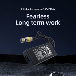 Haute qualité RingTeam Universal ITools Amaran Amon 100D/ 100X adaptateur d'alimentation de photographie de lumière de remplissage en direct 48V2A - Product Image 2
