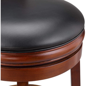 Ghế Quán <span class=keywords><strong>Bar</strong></span> Ghế Xoay Ghế Quán <span class=keywords><strong>Bar</strong></span> Có Tựa Lưng Bằng Da Được Xếp Hạng Hàng Đầu Hiện Đại SGS Đồ Nội Thất Thương Mại Gỗ Anh Đào, Da - Product Image 5