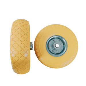3.00-4 PU solide brouette pneu <span class=keywords><strong>Tubeless</strong></span> brouette roulement éclatement et <span class=keywords><strong>anti</strong></span>-<span class=keywords><strong>crevaison</strong></span> nouveau et utilisé état Construction machines agricoles - Product Image 3