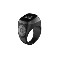 Nouveau design multifonctionnel musulman LED anneau Smart Tasbih compteur numérique électronique chapelet main tasbeeh zikir anneau compteur