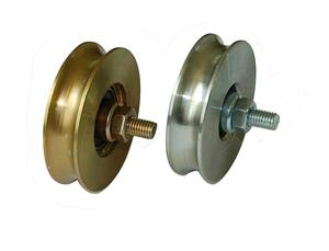 Roue <span class=keywords><strong>de</strong></span> portail roulant avec boulon, <span class=keywords><strong>roulement</strong></span> simple, rainure en U - Product Image 4