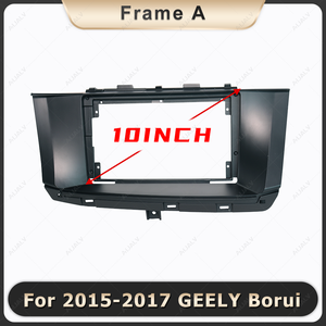Marco de Radio Android de 10 Pulgadas de Plástico para Salpicadero de Coche, Accesorios para GEELY BORUI 2015-2017, Marco de Estéreo para Coche al por Mayor - Product Image 3