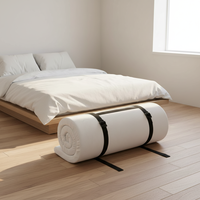 Matelas pliable pour chambre à coucher, fabriqué en Chine, portable, fermeté douce, commande en ligne, matelas en mousse à mémoire de forme