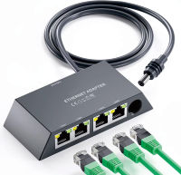 Adaptador Ethernet Starlink de 4 Puertos para Gen 3 y Starlink Mini, Conecta 4 Dispositivos Cableados a la Vez, hasta 1Gbps para Starlink Mini / V4