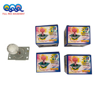Mesin pancing tombol panas Permainan ikan Joystick permainan ikan lampu Led tombol goyang putar Succussatory Joystick bulat untuk dijual