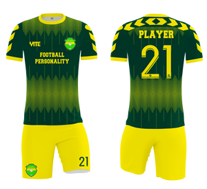 Bóng Đá Jersey 2024 <span class=keywords><strong>2025</strong></span> Bóng Đá Kit Set Đồng Phục Với Vớ Màu Xanh Lá Cây Màu Vàng Bóng Đá Mặc Tùy Chỉnh - Product Image 1