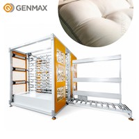 Machine à fabriquer des matelas capitonnés, machine à capitonner les matelas automatique, fournisseur en gros pour les fabricants de literie de luxe