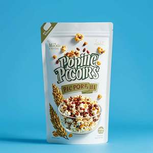 Custom Printed Moisture Proof Stand up Pouch with Zipper Top for Quinoa Milk Pet Food & Jelly-<b>Low</b> MOQ Mylar Packaging - Product Image 1