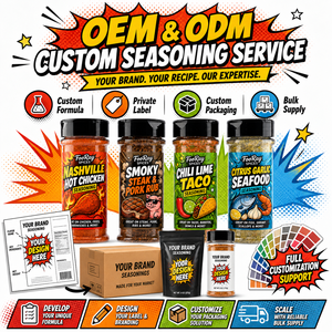 Poudre d'assaisonnement pour <span class=keywords><strong>poulet</strong></span> épicé Nashville OEM ODM, mélange d'épices pour <span class=keywords><strong>poulet</strong></span> épicé pour les ailes, les frites et les sandwichs - Product Image 2