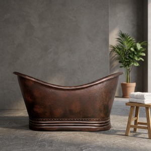 Bañera de Cobre Estilo Europeo, Irregular, sin Tapa, para el Hogar - I H C - Product Image 2