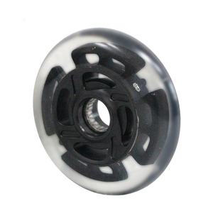 Ruedas Flash Patines En Linea100mm roue lumineuse 100mm Scoot roue clignotant rouleau Pu lumineux Led roues de patin à roues alignées - Product Image 5