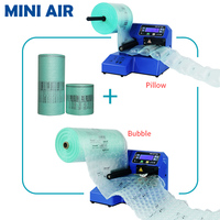 Mini máquina empaquetadora de aire para cojín, venta al por mayor