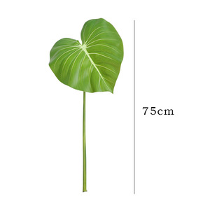 Feuilles artificielles de Monstera Ruilisi, bouquet de 75 cm, plante verte pour la décoration intérieure - Product Image 5