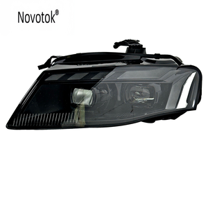 Phare avant en fibre de carbone pour AUDI A4 2008-2012 Mise à niveau vers un ensemble de phares à LED complet - Product Image 3