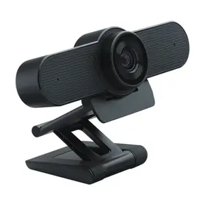 4K HD Webcam mikrofon geniş açılı lens gürültü önleyici mikrofon USB Web kamera