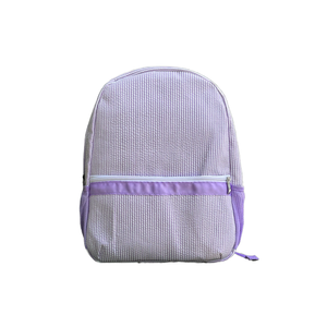 Sac à dos pour tout-petit <span class=keywords><strong>Gina</strong></span> tendance et antivol, broderie, fermeture éclair étanche, design en tissu à carreaux, personnalisé - Product Image 1