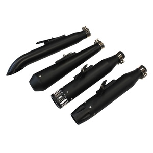 Pot d'échappement de moto, adapté aux motos Harley vintage, accessoire de modification pour Cruiser Ground Eagle, silencieux de moto - Product Image 1