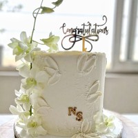 Décoration de gâteau « Félicitations » en acrylique, best-seller, pour la remise des diplômes, fournisseur de décorations de gâteaux pour fêtes