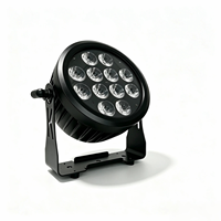 Nouveau style de projecteur LED PAR sans fil DMX à écran tactile, 12*18W, IP65, pour extérieur, avec antenne anti-casse