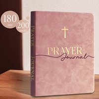 Fabricant de carnets de prière dévotionnels élégants en cuir PU rose, couverture rigide, sur mesure